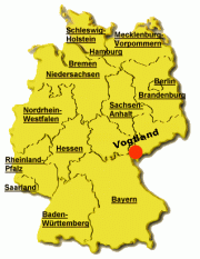 Vogtland in Deutschland